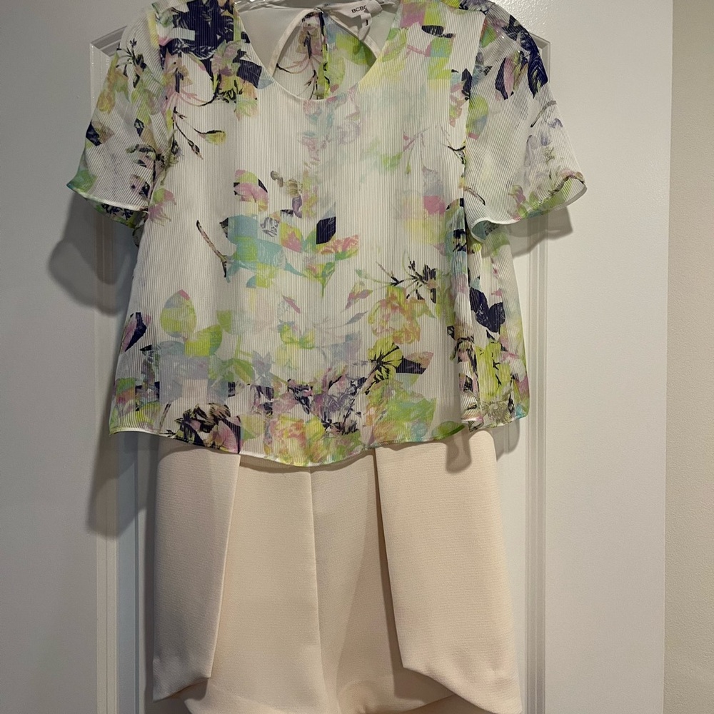 Floral Chiffon Blouse